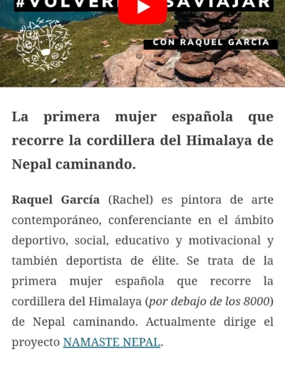 NOTICIAS-PRENSA-RAQUEL-GARCIA-EXPEDICIONES-TRAIL HIMALAYA NEPAL